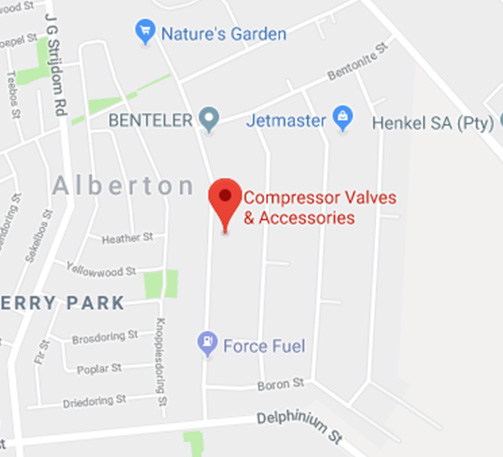 Contact Details | Compressor Valves & Accessories